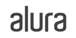 Logo da empresa Alura